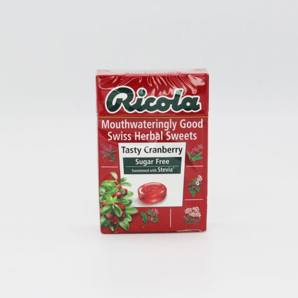 Ricola Cranberry Lozenges (45g) - Organic to your door