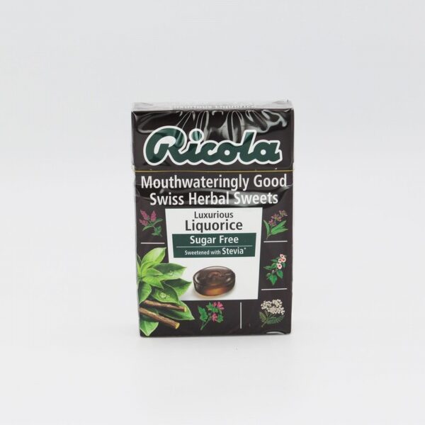 Ricola Liquorice Lozenges (45g) - Organic to your door