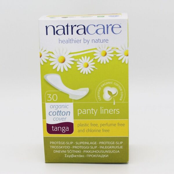 Natracare Organic Tanga Panty Liners (30s) - Organic to your door