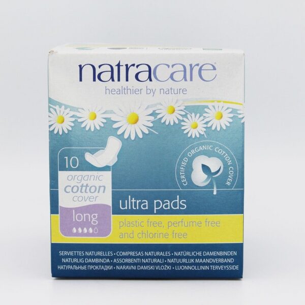 Natracare Organic Long Ultra Pads (10s) - Organic to your door