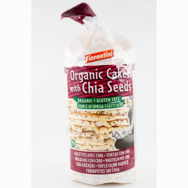 Florentin Organic Corn Cakes - Chia (120g)