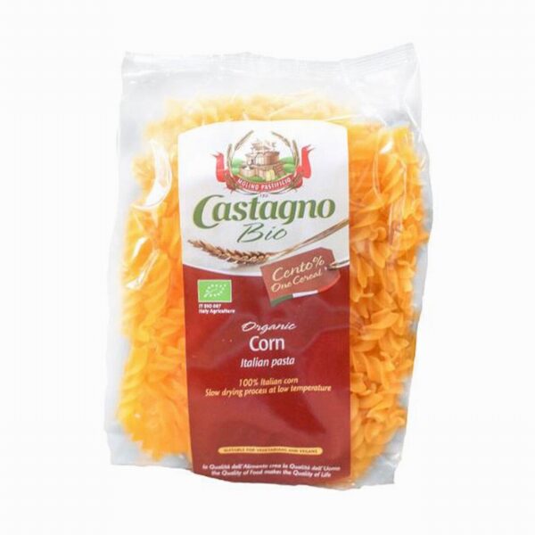 Castagno Organic Corn Fusilli (250g) - Organic to your door