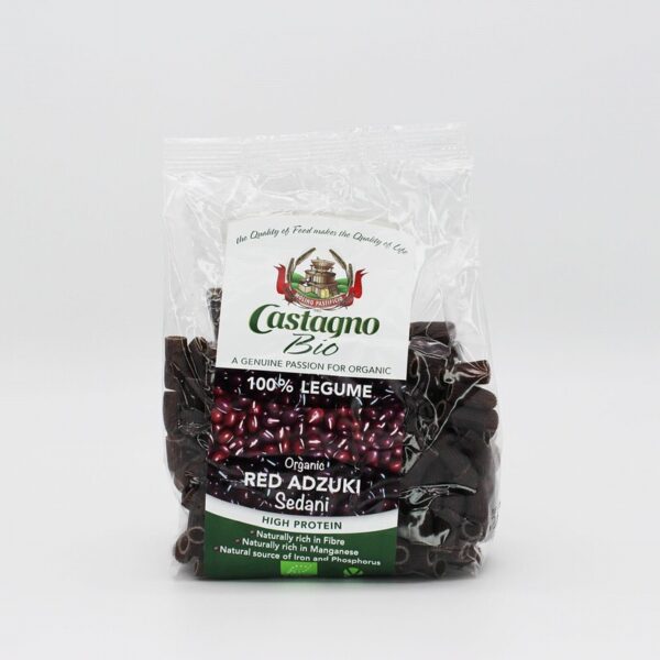 Castagno Organic Red Adzuki Penne (250g) - Organic to your door