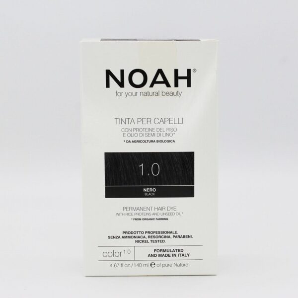 Noah Hair Colour – Black 1.0 (140ml) - Organic to your door