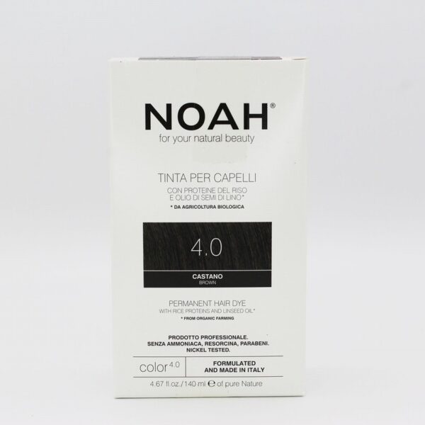 Noah Hair Colour – Brown 4.0 (140ml) - Organic to your door