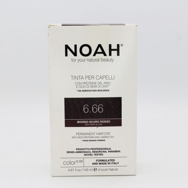 Noah Hair Colour - Red Dark Blonde 6.66 (140ml)