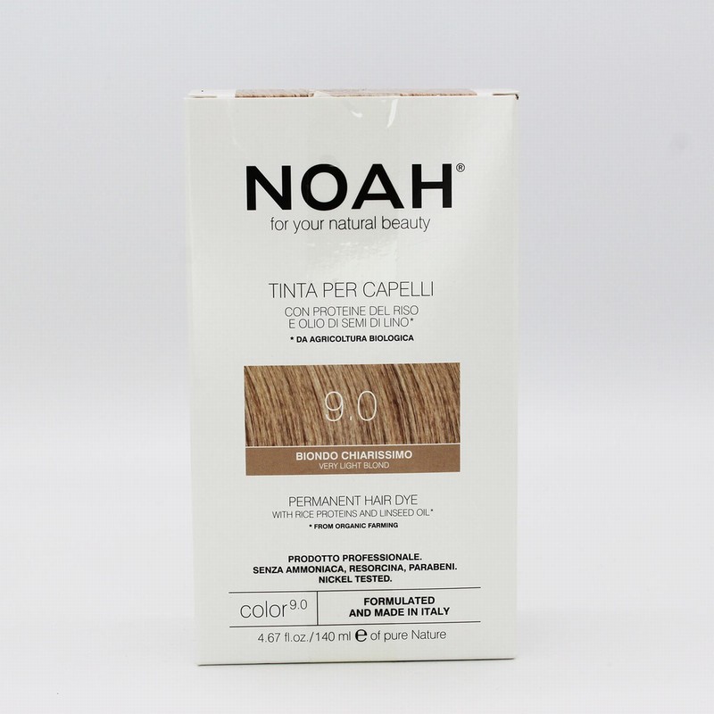 Noah Hair Colour – Very Light Blonde 9.0 (140ml) - Organic to your door