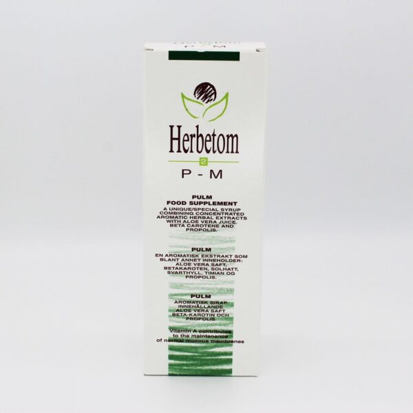 Herbetom 2 Pulm Respiratory Support (250ml) - Organic to your door