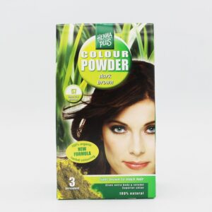 Henna Plus Dark Brown 57 (100g) - Organic to your door