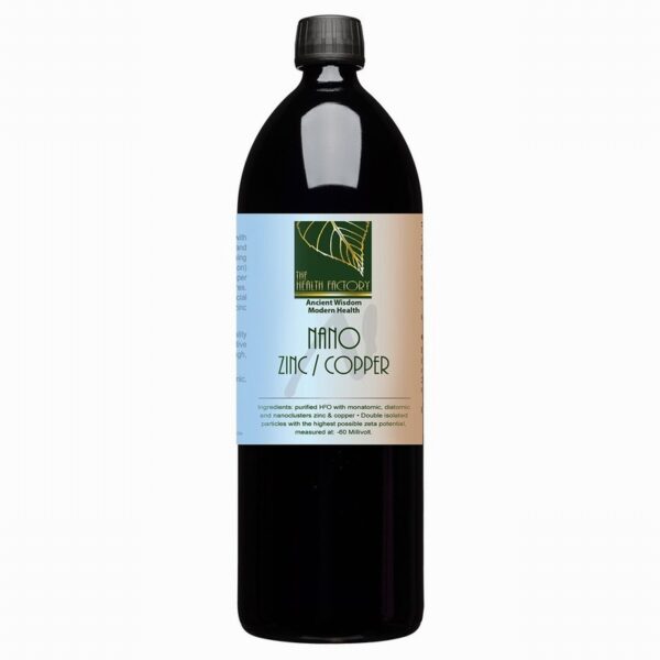 The Health Factory Nano Zinc / Copper (1L) - Organic to your door