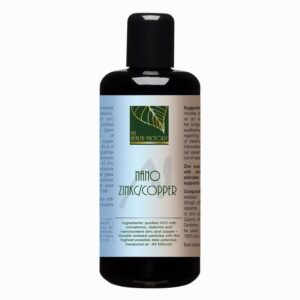 The Health Factory Nano Zinc / Copper (200ml) - Organic to your door