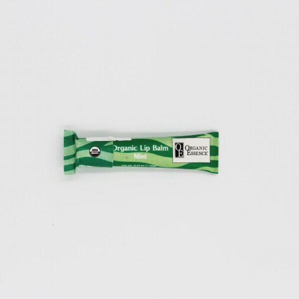 Organic Essence Lip Balm – Mint (6g) - Organic to your door