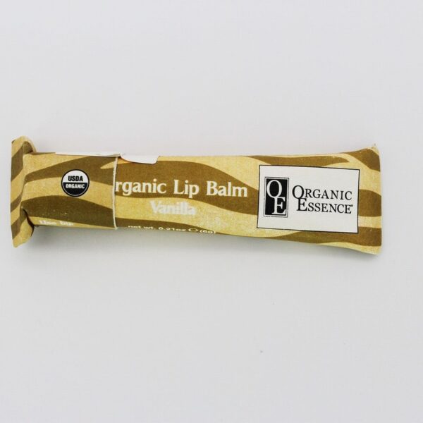 Organic Essence Lip Balm – Vanilla (6g) - Organic to your door