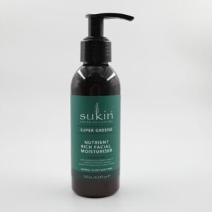 Sukin Super Greens Facial Moisturiser (125ml) - Organic to your door