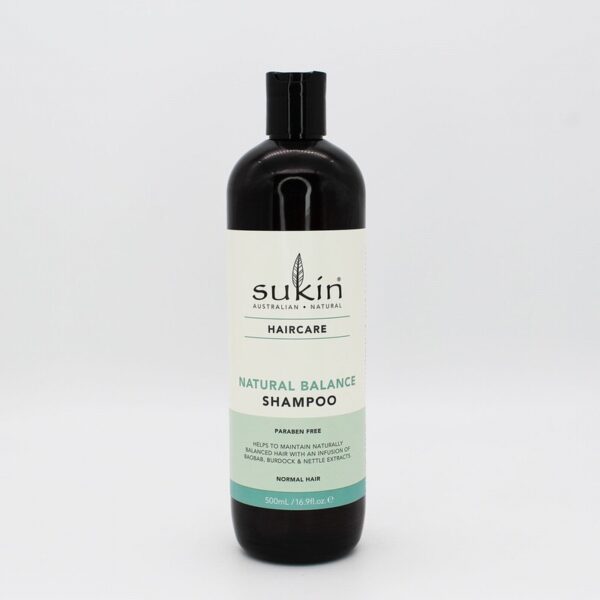 Sukin Haircare Natural Balance Shampoo (500ml) - Organic to your door