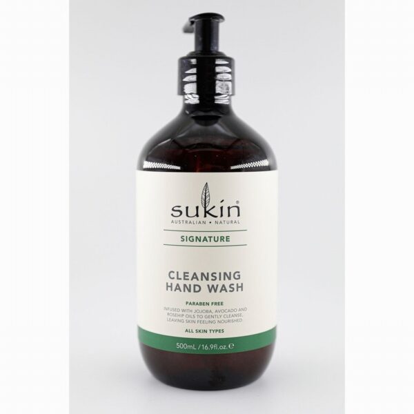 Sukin Signature Cleansing Hand Wash (500ml) - Organic to your door