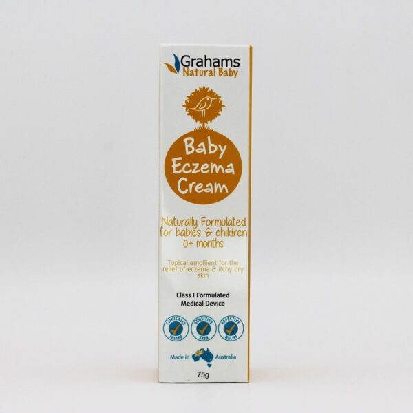 Graham’s Baby Eczema Cream (75g) - Organic to your door