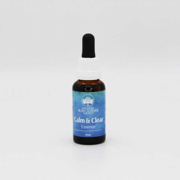 Australian Bush Flower Essences – Calm & Clear (30ml) - Organic to your door