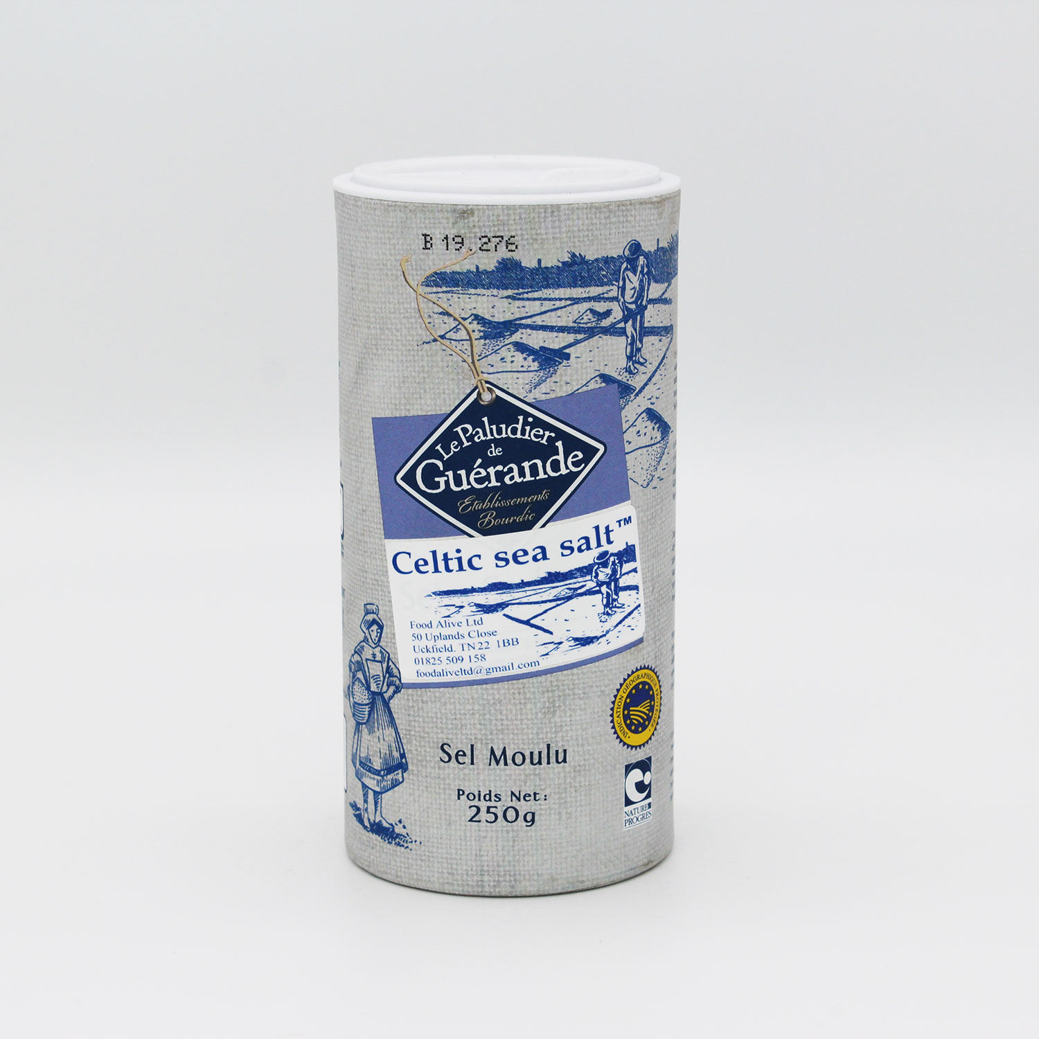 Guerande Celtic Salt Shaker (250g) Organic to your Door Guerande Celtic Salt Shaker (250g) Organic to your Door