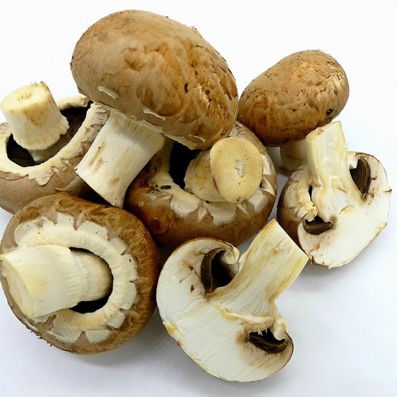 Organic Brown Mushrooms (250g) - Organic to your door