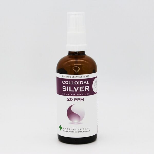 Natures Greatest Secret Colloidal Silver 20PPM Spray (100ml)