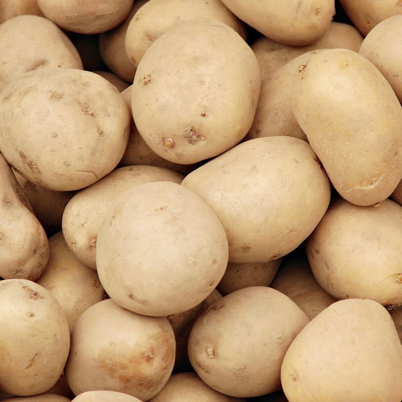 Organic White Potatoes (1kg) - Organic to your door