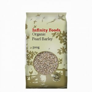 Infinity Organic Pearl Barley (500g) - Organic to your door
