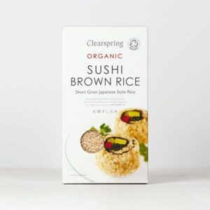 Clearspring Organic Sushi Brown Rice (500g) - Organic to your door