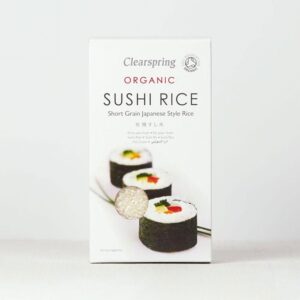 Clearspring Organic Sushi Rice (500g) - Organic to your door