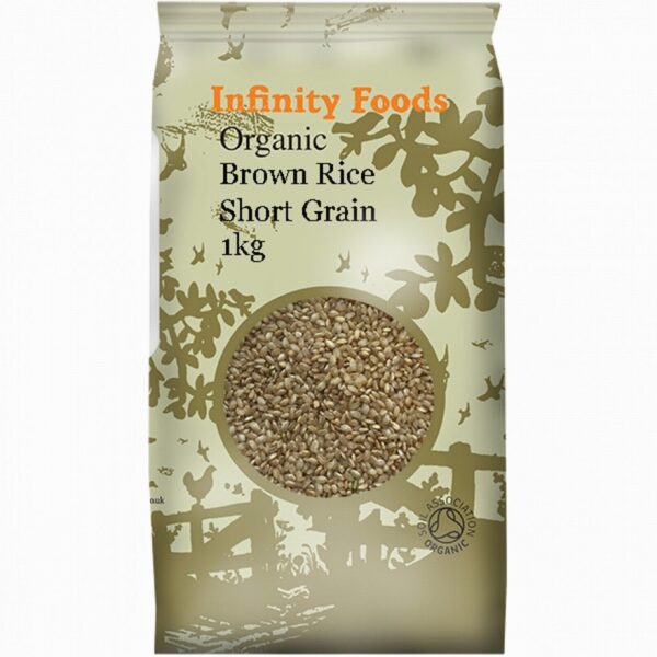 Infinity Organic Short Grain Brown Rice (1kg)