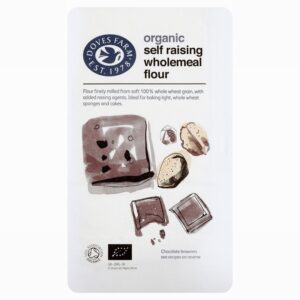 Doves Farm Organic Self Raising Wholemeal Flour (1Kg) - Organic to your door