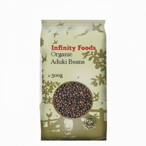 Infinity Organic Aduki Beans (500g) - Organic to your door