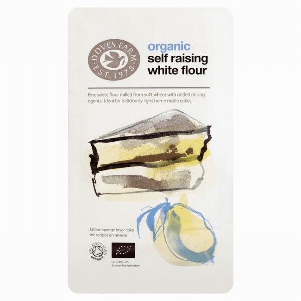 Doves Farm Organic Self Raising White Flour (1kg)