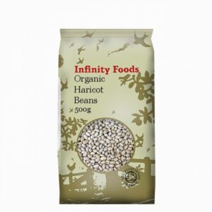 Infinity Organic Haricot Beans (500g) - Organic to your door