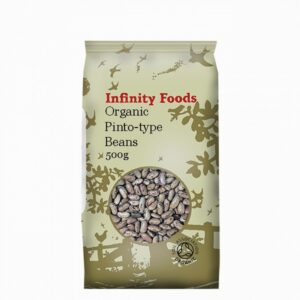 Infinity Organic Pinto Beans (500g) - Organic to your door