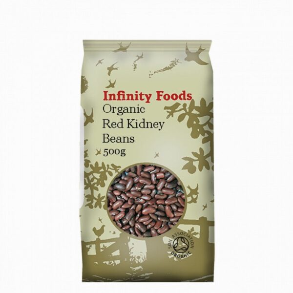 Infinity Organic Red Kidney Beans (500g) - Organic to your door