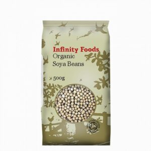 Infinity Organic Soya Beans (500g) - Organic to your door