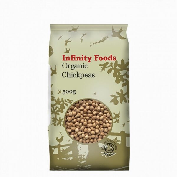 Infinity Organic Chickpeas (500g) - Organic to your door