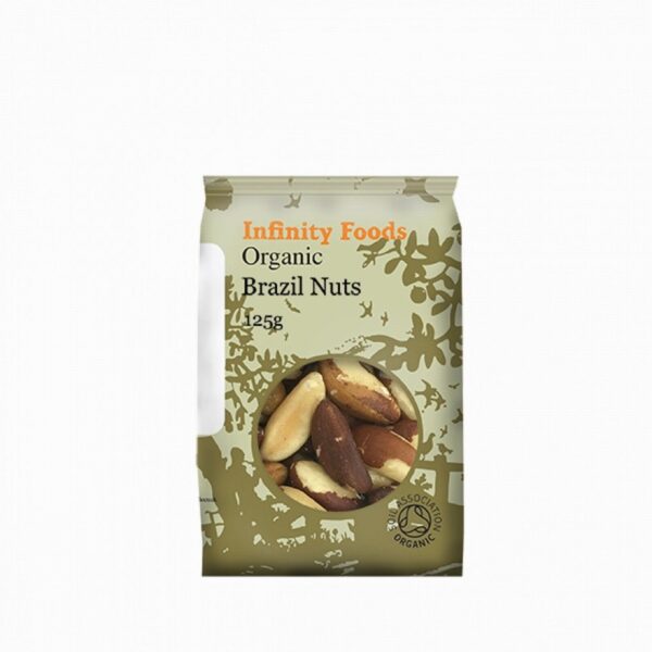 Infinity Organic Brazil Nuts (125g) - Organic to your door