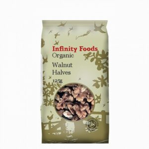 Infinity Organic Walnut Halves (125g) - Organic to your door