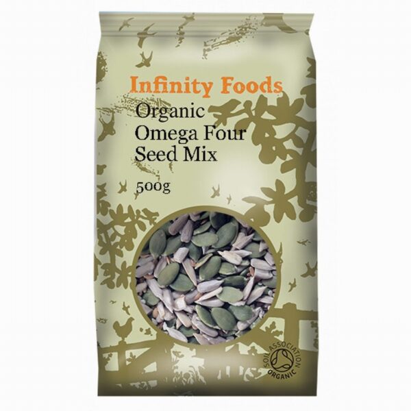 Infinity Organic Omega Seed Mix (500g) - Organic to your door