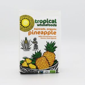 Tropical Wholefoods Fairtrade Organic Pineapple (100g) - Organic to your door