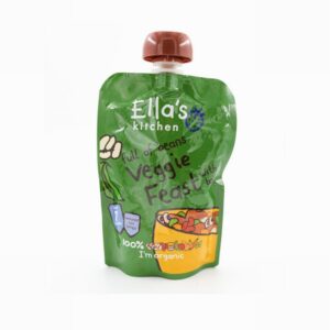 Ella’s Kitchen Organic Veggie Feast with Basil (130g) - Organic to your door