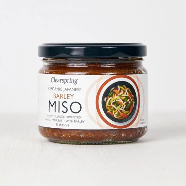 Clearspring Organic Miso – Barley (300g) - Organic to your door