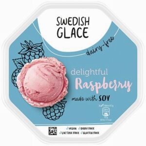 Swedish Glace Ice Cream – Raspberry (750ml) - Organic to your door