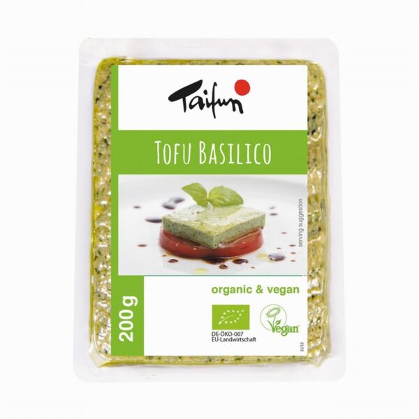 Taifun Organic Tofu – Basilico (200g) - Organic to your door