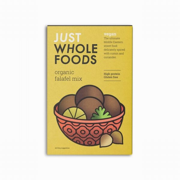 Just Wholefoods Organic Falafel Mix (120g) - Organic to your door