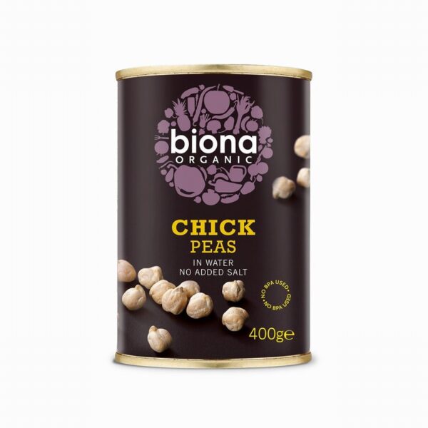 Organic Chickpeas (400g) - Organic to your door