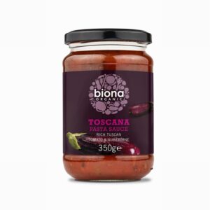 Organic Toscana Sauce – Tomato & Aubergine (350g) - Organic to your door