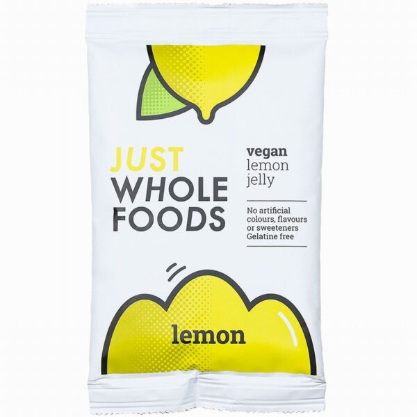 Just Wholefoods Vegan Jelly Crystals – Lemon (85g) - Organic to your door